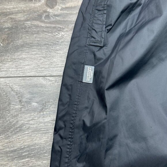 Columbia Waterproof Pants Men's Large Black Mesh Lined Adjustable Nylon Swooshy - Picture 8 of 16